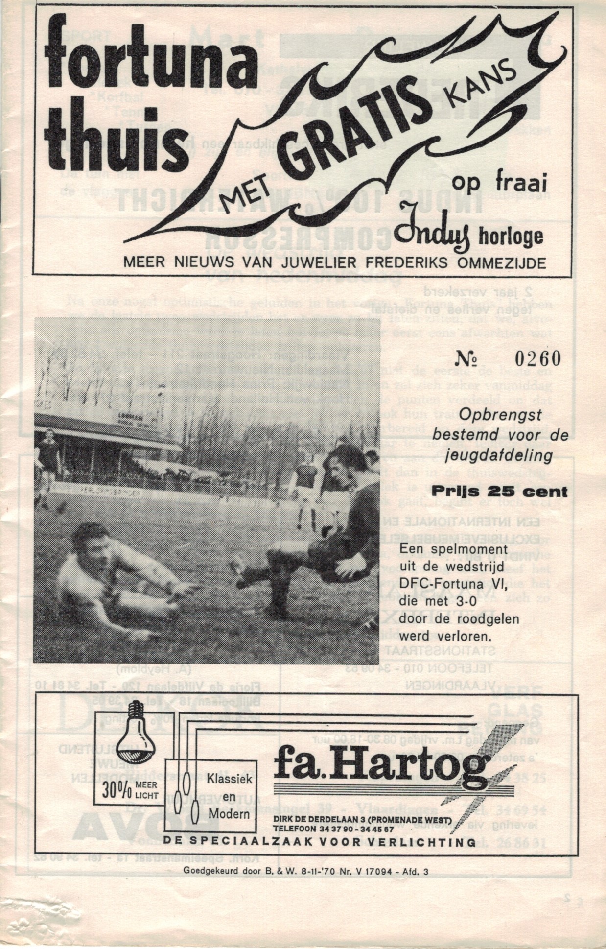 AZ Programma 27-feb-1972 Vlaardingen uit